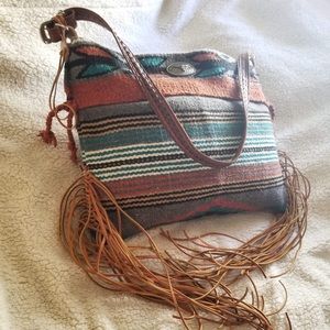 The Weatherford! Handmade saddle blanket purse!